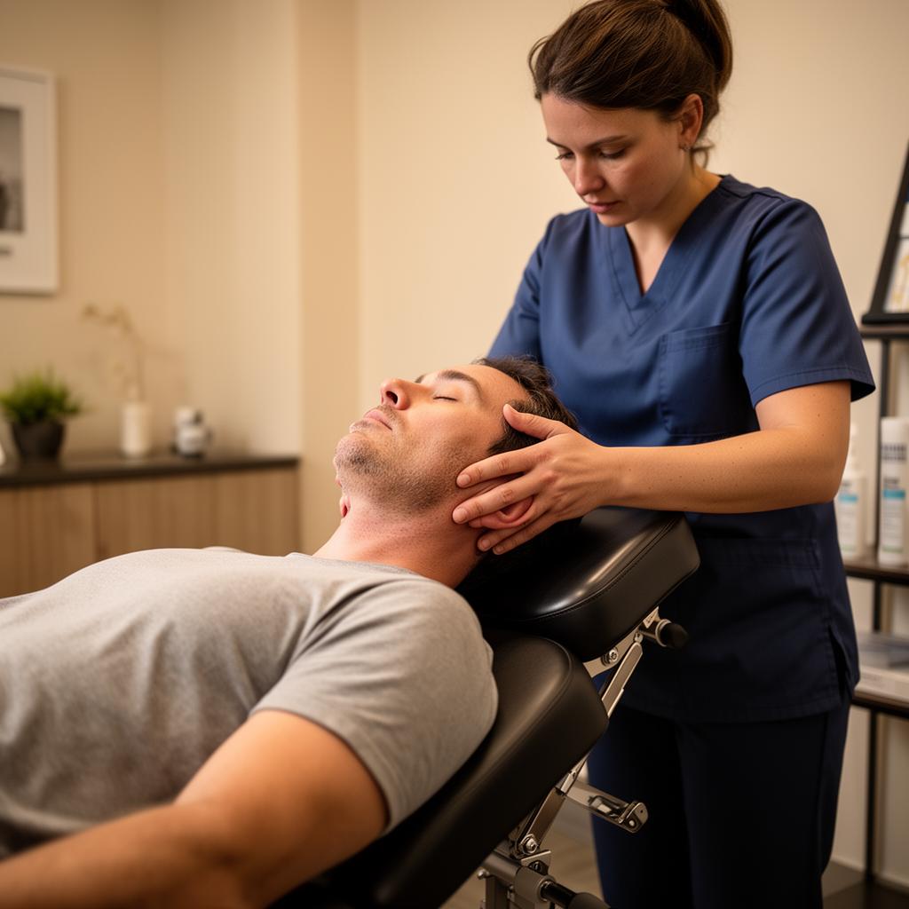 Cervical adjustment