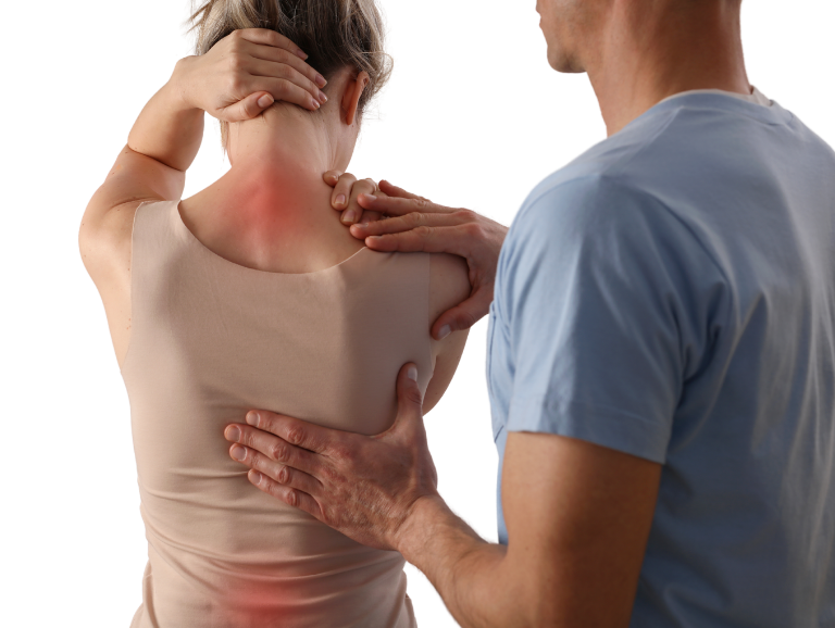 Tension along the spine