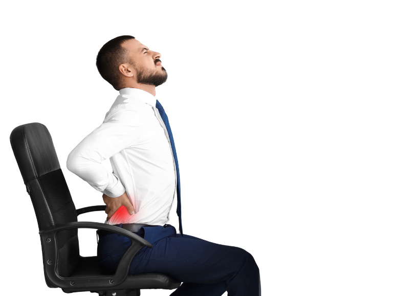 Pain from prolonged sitting