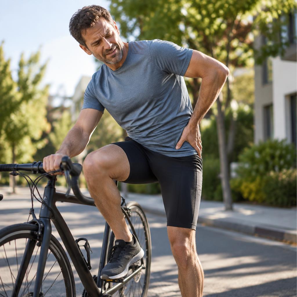 Hip pain & tight rotation