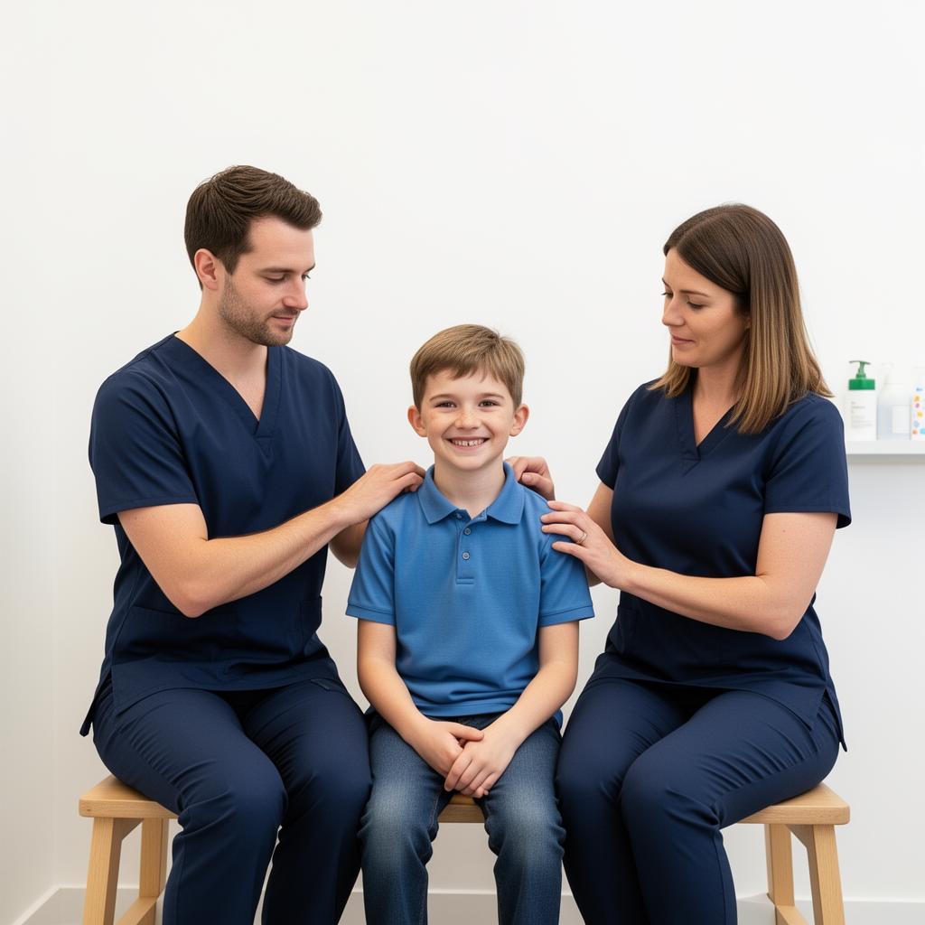 Posture changes with growth