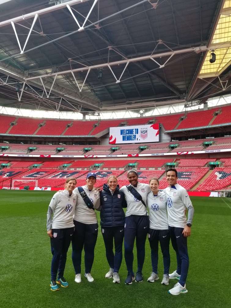 USWNT Medical Staff — Wembley